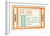 Push, or Pull-null-Framed Art Print