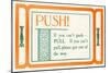 Push, or Pull-null-Mounted Art Print