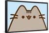 Pusheen - Blue Surprise-Trends International-Framed Poster