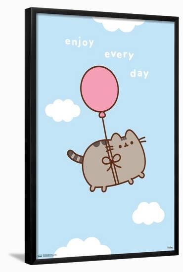 Pusheen - Enjoy Every Day-Trends International-Framed Poster