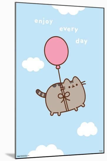 Pusheen - Enjoy Every Day-Trends International-Mounted Poster