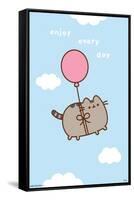 Pusheen - Enjoy Every Day-Trends International-Framed Stretched Canvas