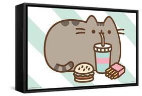 Pusheen - Food-Trends International-Framed Stretched Canvas