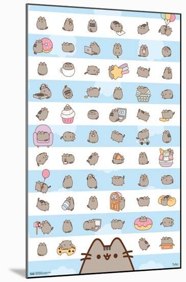 Pusheen - Grid-Trends International-Mounted Poster