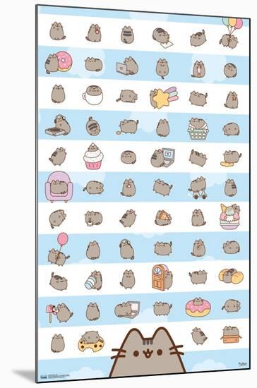 Pusheen - Grid-Trends International-Mounted Poster