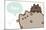 Pusheen - Hey-Trends International-Mounted Poster