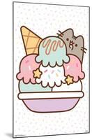 Pusheen - Ice Cream-Trends International-Mounted Poster