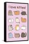 Pusheen - Kitties-Trends International-Framed Stretched Canvas