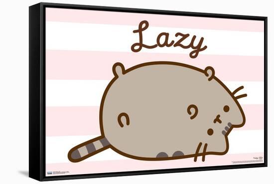 Pusheen - Lazy-Trends International-Framed Stretched Canvas