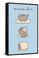Pusheen - Purrito-Trends International-Framed Stretched Canvas