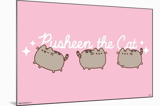 Pusheen - Pusheen The Cat-Trends International-Mounted Poster
