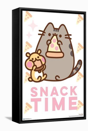 Pusheen - Snack Time-Trends International-Framed Stretched Canvas