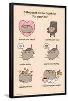 Pusheen - Thankful-Trends International-Framed Poster