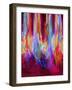 Pushing Color-Ruth Palmer 3-Framed Art Print