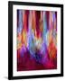 Pushing Color-Ruth Palmer 3-Framed Art Print