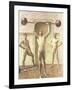 Pushing Weights with Two Arms, Number 3, 1914-Eugene Jansson-Framed Giclee Print