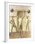 Pushing Weights with Two Arms, Number 3, 1914-Eugene Jansson-Framed Giclee Print