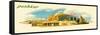 PUSHKAR City Panoramic Vector Water Color Illustration-trentemoller-Framed Stretched Canvas