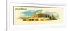 PUSHKAR City Panoramic Vector Water Color Illustration-trentemoller-Framed Premium Giclee Print