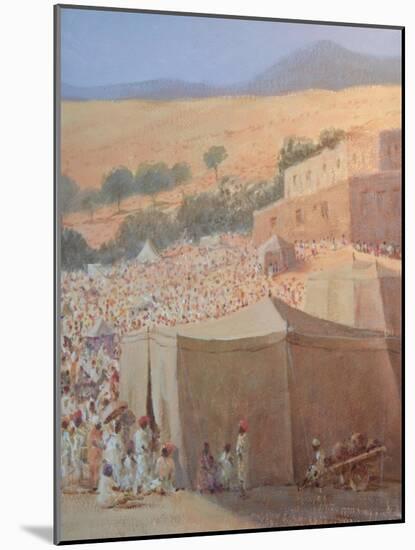 Pushkar Fair-Lincoln Seligman-Mounted Giclee Print