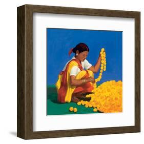 Pushkar India-Renate Holzner-Framed Art Print