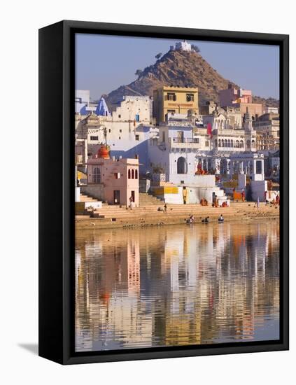 Pushkar Lake, Rajasthan, India, Asia-Ben Pipe-Framed Stretched Canvas