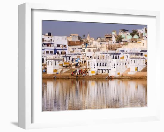 Pushkar Lake, Rajasthan, India, Asia-Ben Pipe-Framed Photographic Print