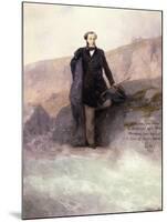 Pushkin (1799-1837) on the Shore of the Black Sea, 1897-Ivan Konstantinovich Aivazovsky-Mounted Giclee Print