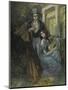 Pushkin and the Muse-Konstantin Alexeyevich Korovin-Mounted Giclee Print