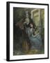 Pushkin and the Muse-Konstantin Alexeyevich Korovin-Framed Giclee Print