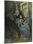 Pushkin and the Muse-Konstantin Alexeyevich Korovin-Mounted Giclee Print