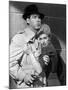 PUSHOVER, 1954 directed by RICHARD QUINE Fred MacMurray and Kim Novak (b/w photo)-null-Mounted Photo