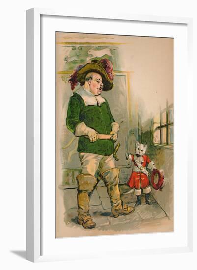 'Puss in Boots', 1903-Unknown-Framed Giclee Print