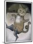 Puss in Boots Doing a Somersault-Wayne Anderson-Mounted Giclee Print