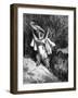 Puss in Boots, engraving by Gustave Doré-Gustave Dore-Framed Giclee Print