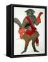 Puss in Boots, from Sleeping Beauty, 1921-Leon Bakst-Framed Stretched Canvas