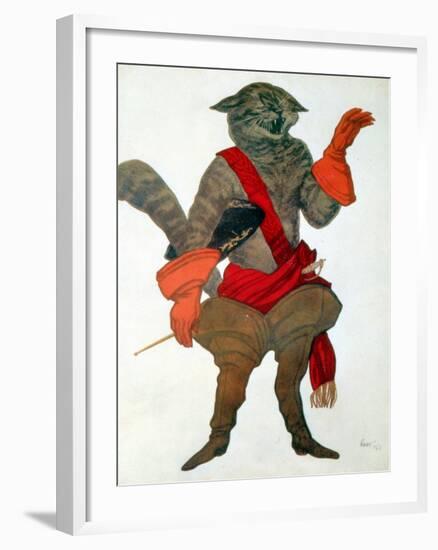 Puss in Boots, from Sleeping Beauty, 1921-Leon Bakst-Framed Giclee Print