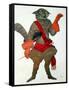 Puss in Boots, from Sleeping Beauty, 1921-Leon Bakst-Framed Stretched Canvas