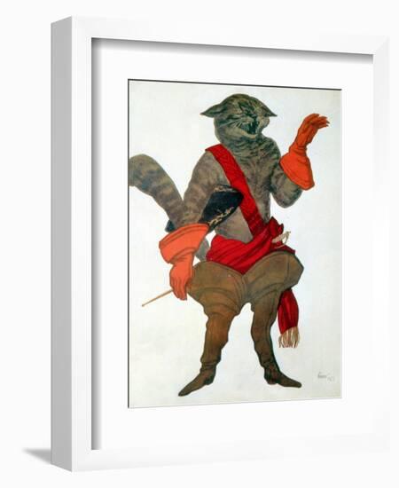 Puss in Boots, from Sleeping Beauty, 1921-Leon Bakst-Framed Giclee Print