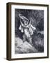 Puss in Boots, Illustration-Gustave Doré-Framed Giclee Print