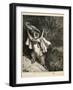 Puss in Boots-Gustave Doré-Framed Giclee Print