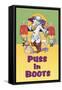 Puss in Boots-null-Framed Stretched Canvas