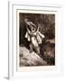 Puss in Boots-Gustave Dore-Framed Giclee Print