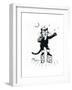 Puss in (Brick-Wall Platform) Boots-George Adamson-Framed Giclee Print