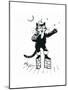 Puss in (Brick-Wall Platform) Boots-George Adamson-Mounted Giclee Print