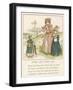 Pussy Cat Pussy Cat Where Have You Been?-Kate Greenaway-Framed Art Print