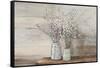 Pussy Willow Still Life with Designs-Julia Purinton-Framed Stretched Canvas