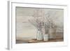 Pussy Willow Still Life with Designs-Julia Purinton-Framed Art Print