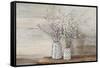 Pussy Willow Still Life with Designs-Julia Purinton-Framed Stretched Canvas