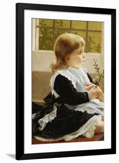Pussy Willow-George Dunlop Leslie-Framed Giclee Print